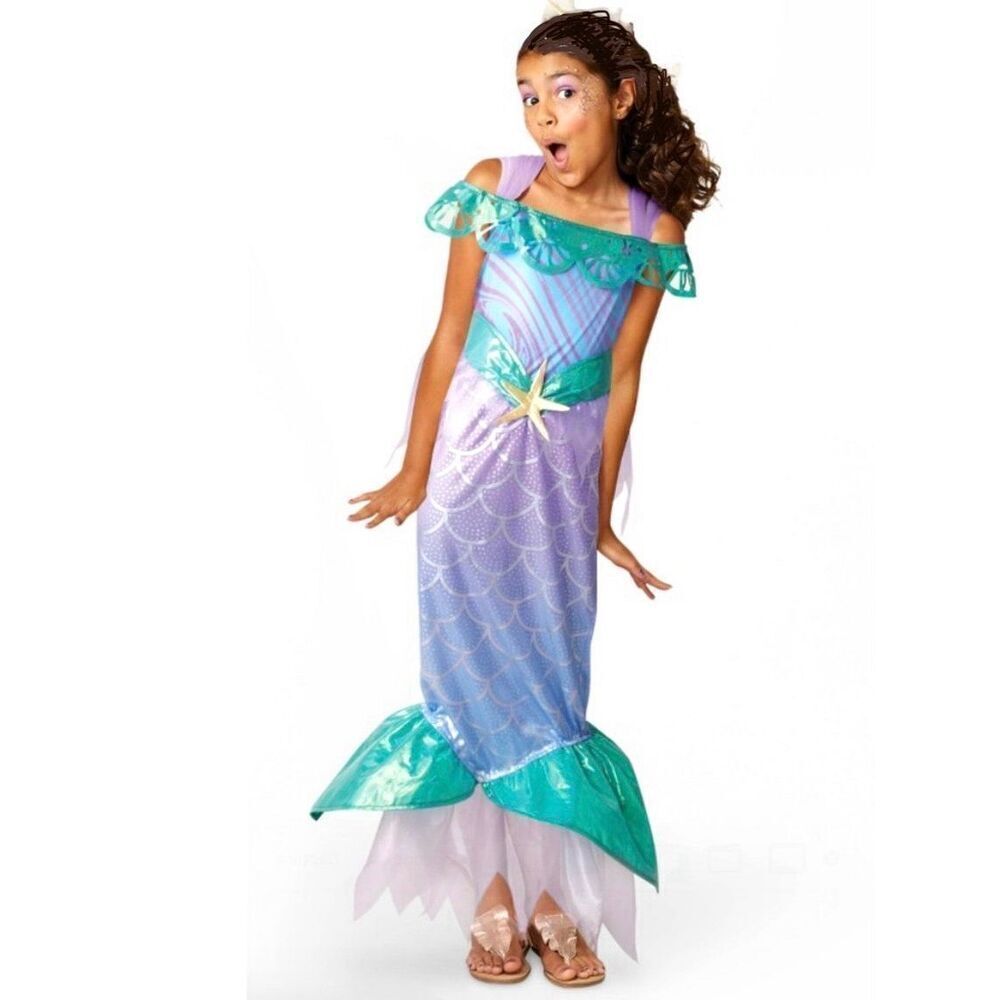 NEW Hyde and Eek! Boutique Kids' Small (4-7) Mermaid Halloween Costume